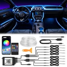 10M RGB LED Car Interior Strip Light Atmosphere Neon Ambient Lighting Door Light picture
