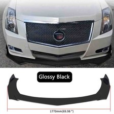 For Cadillac CTS Front Lip Splitter Spoiler Bumper Vanlence Styling Body Kit picture