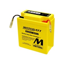 Motobatt MBT6N6 6V AGM Battery For Kawasaki KE 100-B 100cc 82-01 picture