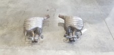 17 MERCEDES BENZ C63S AMG W205 4.0L SEDAN PERFORMANCE EXHAUST MUFFLER SET PAIR picture