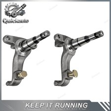 2Pcs Disc Brake Spindles Stock Height Forged for 1962 - 1967 Chevrolet Chevy II picture