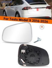 For 2016-2026 Tesla Model X Left Driver Mirror Glass W/ Heated Auto Dimming picture