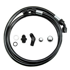Remote Turbo Oil Feed Line Kit For 2004-10 Chevy Express GMC 6.6L Duramax picture