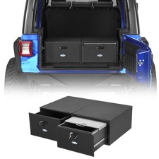 Trunk Dual Drawer Storage System for 2007-2026 Jeep Wrangler JK JL Ford Bronco picture