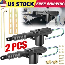2PCS Universal 2 Wires 12V Car Auto Motor Heavy Duty Power Door Lock Actuator picture