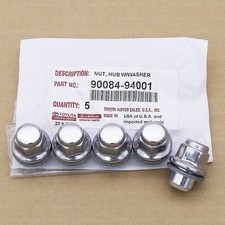 5PCS 90084-94001 GENUINE OEM WHEEL LUG NUT CHROME FIit For TOYOTA/LEXUS/SCION picture