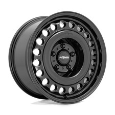18x9 Rotiform R191 STL Gloss Black Wheel 5x130 (25mm) picture