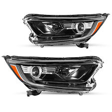 For 2017-2022 Honda CR-V CRV OE Style Halogen W/LED DRL Headlights Pair L+R picture
