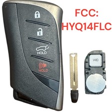 For 2024-25 Lexus NX350h RX TX Smart Key Fob 4-Button To 01/2024 HYQ14FLC picture