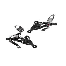 Bonamici Racing Adjustable Rearsets (Black) 2020-2025 Aprilia RS660 Tuono 660 picture