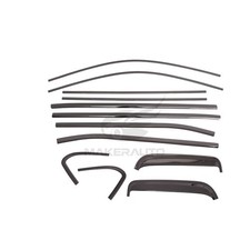 12Pcs Car Window Trim Strip Cover For 2019-2026 GMC Sierra 1500 picture