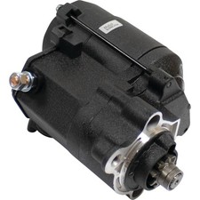 Starter For XL Harley Sportster Roadster Buell Black 1.4KW 1980-2012 picture