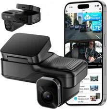 4G LTE Dash cam Front and Inside Lens Two-Way Talk Car DVR GPS Remote Live-View picture