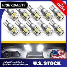 10X AUXITO T10 194 168 LED CANBUS License Plate Wedge Interior Light Bulb 2F13 picture