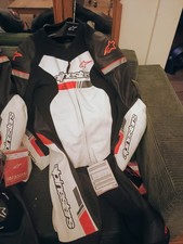 Alpinestars Missile v2 Leather One-Piece Suit US 46 Euro 56 picture