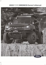 2022 Ford Truck Bronco Owner's Manual picture
