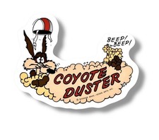 RAT ROD HOT ROD Coyote Duster  STICKERMOTORCYCLE RAT FINK Retro picture