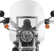 NC Quick Release Windshield Clear 17in for Harley Iron 1200 18-21 picture