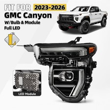For 2023-2026 GMC Canyon Full LED Headlight W/ Module W/ Bulbs Left Driver Side picture