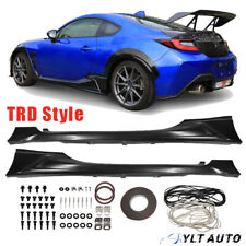 For 2022-2024 Toyota GR86 / Subaru BRZ T Style Side Skirts (ABS) picture