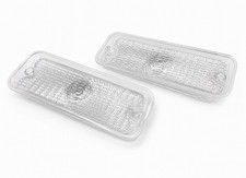 1975-1980 GMC CHEVROLET PICKUP TRUCK C10 PARKING LIGHT LENS CLEAR PAIR LH RH picture