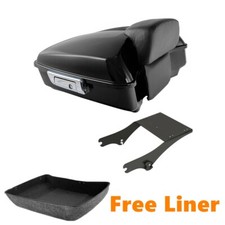 10.7'' Chopped Trunk Mount Rack Fit For Harley Road King 97-08 07 picture
