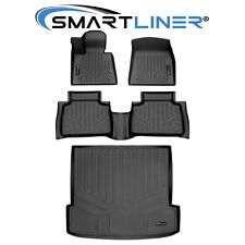 SMARTLINER Custom Fit Floor Mats 2 Rows and Cargo Liner for 2020-2022 BMW X6 picture