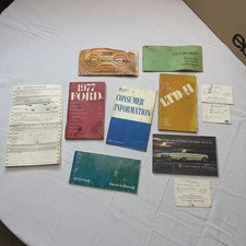 Vintage Ford Owners Manual Lot 1962-1978 Galaxie Torino Ranchero LTD Truck picture