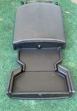 2003-2009 Toyota 4Runner Center Console Lid Arm Rest Black Leather OEM picture
