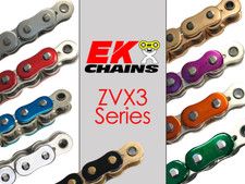 Vortex Racing EK 520 ZVX3 Chain With Rivet For Master Link - 120 Links, Gold picture