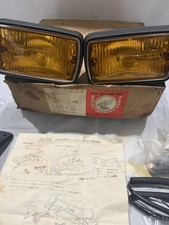 New JDM Old Stock Honda SB1 SG SE VB Civic Stanley Fog Lights OEM Vintage picture