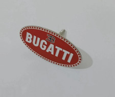 Early Bugatti Radiator Front Grill Hood Bonnet Badge Emblem Steel Made picture
