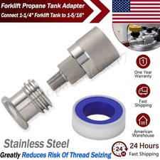 Forklift Propane Tank Adapter Connector 1-1/4