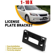 1-10 Front Bumper License Plate Holder Bracket for 12 Honda Accord HFP HO1068112 picture