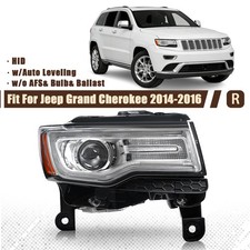 For 2014-2016 Jeep Grand Cherokee HID/Xenon Headlight Right Passenger W/O AFS picture