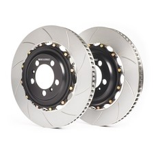 GiroDisc Fits 2021+ BMW M2/M3/M4 G8X 370mm Slotted Rear Rotors picture