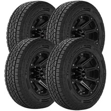 (QTY 4) 275/55R20 Continental Terrain Contact A/T 117H XL Black Wall Tires picture