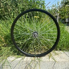 CDHPOWER 26 inch Heavy Duty Bike Rear Wheel, Double Wall 10G 36 Spoke Bike Rim picture