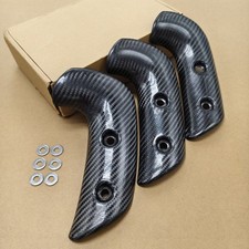 2MP1201 Carbon Fiber Side Exhaust Heat Shield Cover for Triumph Rocket 3 GT 2020 picture