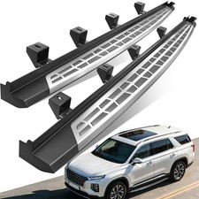 500LBS Aluminum Side Steps Nerf Bars Running Boards For 20-2025 Hyundai Palisade picture