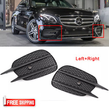 FOR MERCEDES BENZ E CLASS W213 2018-2020 FRONT AMG LOWER FOG GRILLE LEFT+RIGHT picture