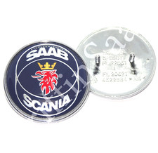 FOR Saab 9-3 93 900 NG900 9000 Front Badge Bonnet Emblem 50mm 88-02 4522884. picture