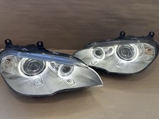 2012-13 BMW E70 X5 Adaptive AFS Bi-Xenon HID Headlight Assembly, Pair L & R  OEM picture