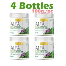 4X Real Elixir Alfa Chlorophyll Plus 100% Natural Fiber Rich Vitamins 100g picture
