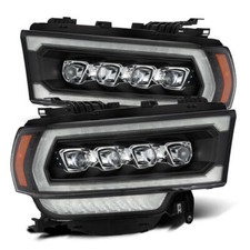 AlphaRex For 2019-2024 Ram 2500 3500 NOVA LED Projector Headlights Lamps Black picture