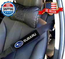 Seatbelt Cover Shoulder Pads For Subaru - 2 Pcs - Fits All Cars picture
