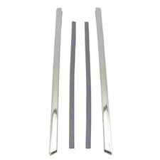 Quarter Glass Sash, Chrome, Pair, 4032-665-69P picture