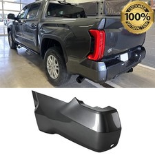 Magnetic Gray Rear Driver Side Bumper Cover w/ Holes For Toyota Tundra 2022-2026 picture