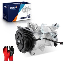 SINTLY AC Compressor with Clutch for INFINITI Q50 14-21 Q60 17-20 98588 CO29197C picture