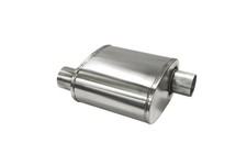 CORSA CP2500S Custom Sport Muffler 2.5in Offset In 2.5in Offset Out 10in Length picture